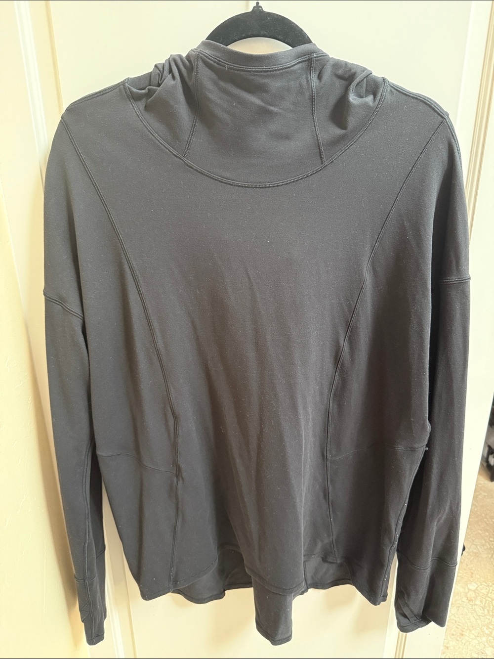 lululemon funnel neck nulu hooded long sleeve